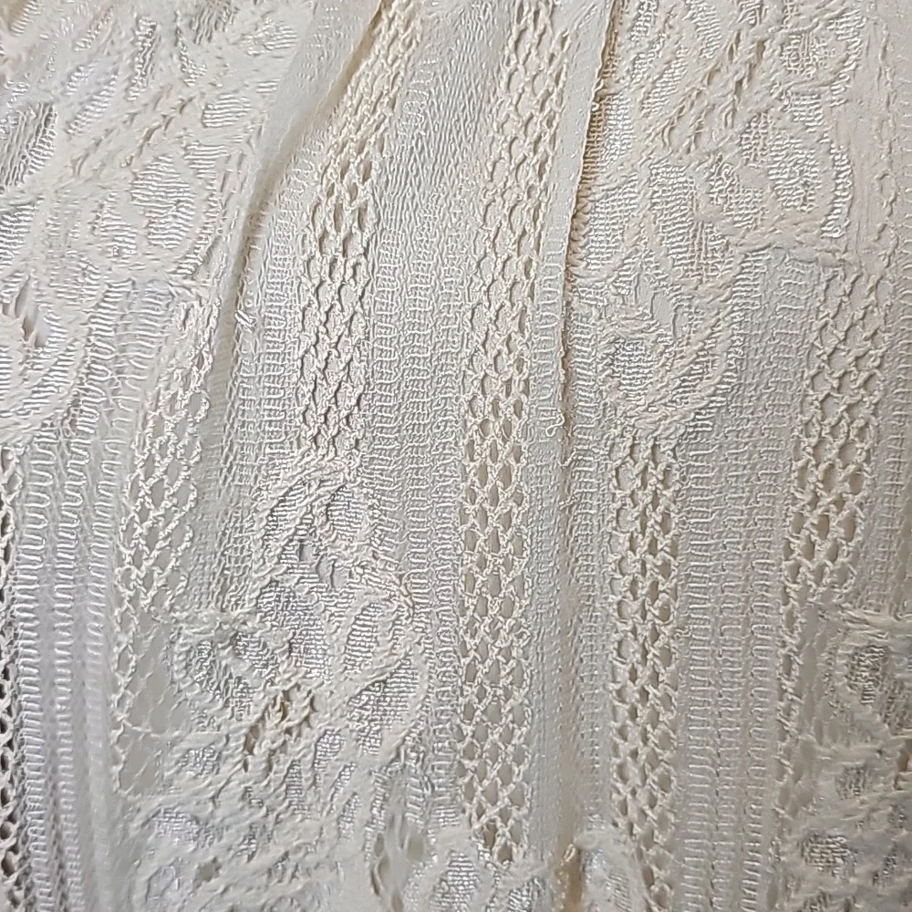 ALTAR'D STATE VICTORIAN STYLE LACE LONG SLEEVE LINED BLOUSE